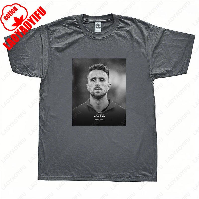 

R.I.P Диого Жота Футболка 1996-2025 Мужская Женская Креативная Крутая Новинка Хипстерские Футболки Хлопок Удобная Camisetas Уличная Мода Футболка 4XL