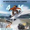 4K Digital Camera for Photography Autofocus, 2024 Latest 48MP Vlogging Camera for YouTube with SD Card, 2 Batteries, 3" 180°Flip Screen Compact