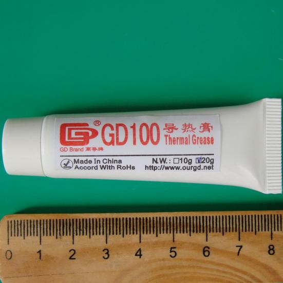 20g Wärmeleitfähige Silikonverbindung Wärmeleitpaste Paste Kühlkörper Gips Werkzeug