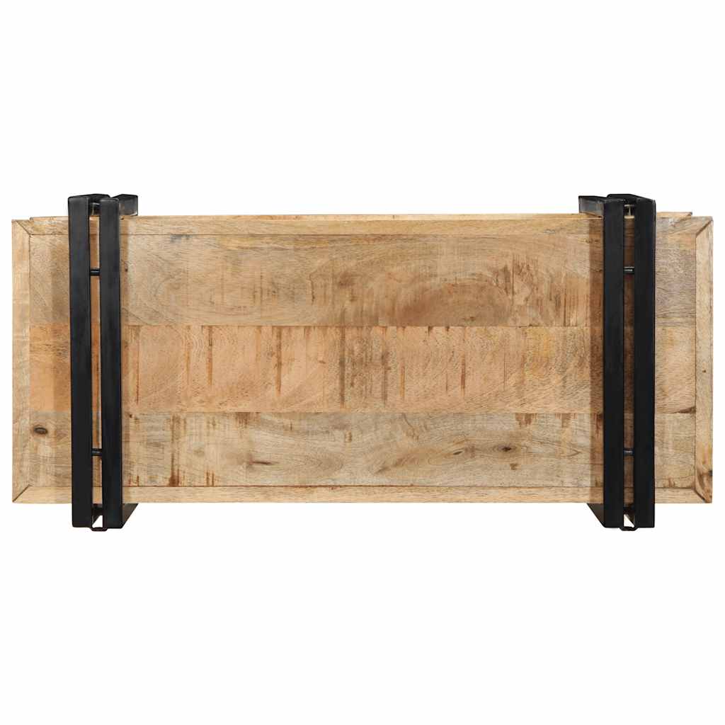 Wall Shelf 70 x 33 x 35 cm Rough Solid Mango Wood