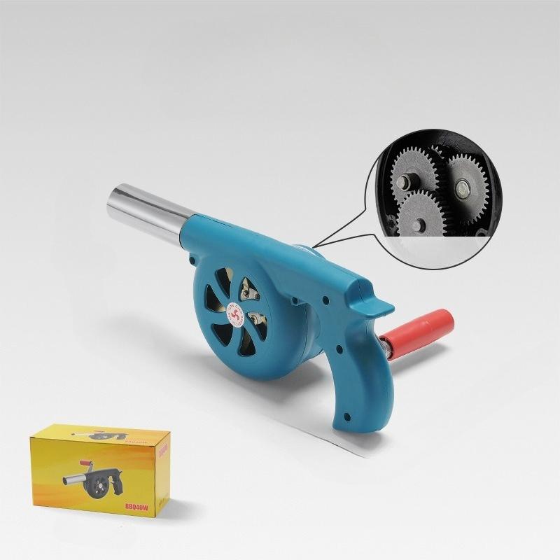 1Pc Outdoor Hand Blower Large Camping Barbecue Fire Tool Small Manual Portable Combustion Hair Dryer
