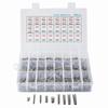 280pcs Stainless Steel Slotted Spring Pin M1.5-M8 Metric Spring Tension Pin Slotted with Box Roll Pin for Mechanical Industry