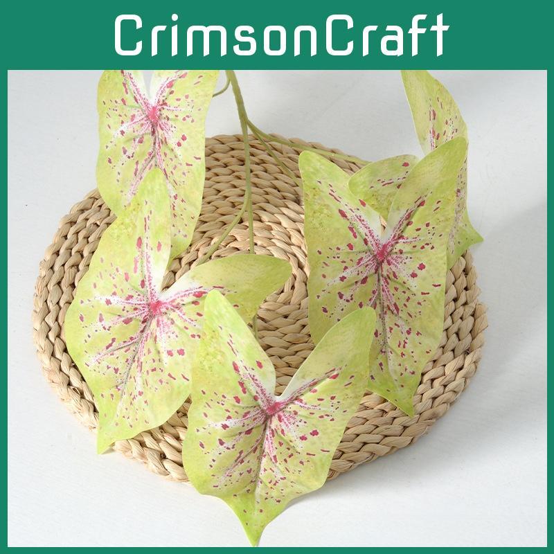 Plastic Faux Green Plant With Multicolor Varieties For Home Decor And Event Styling