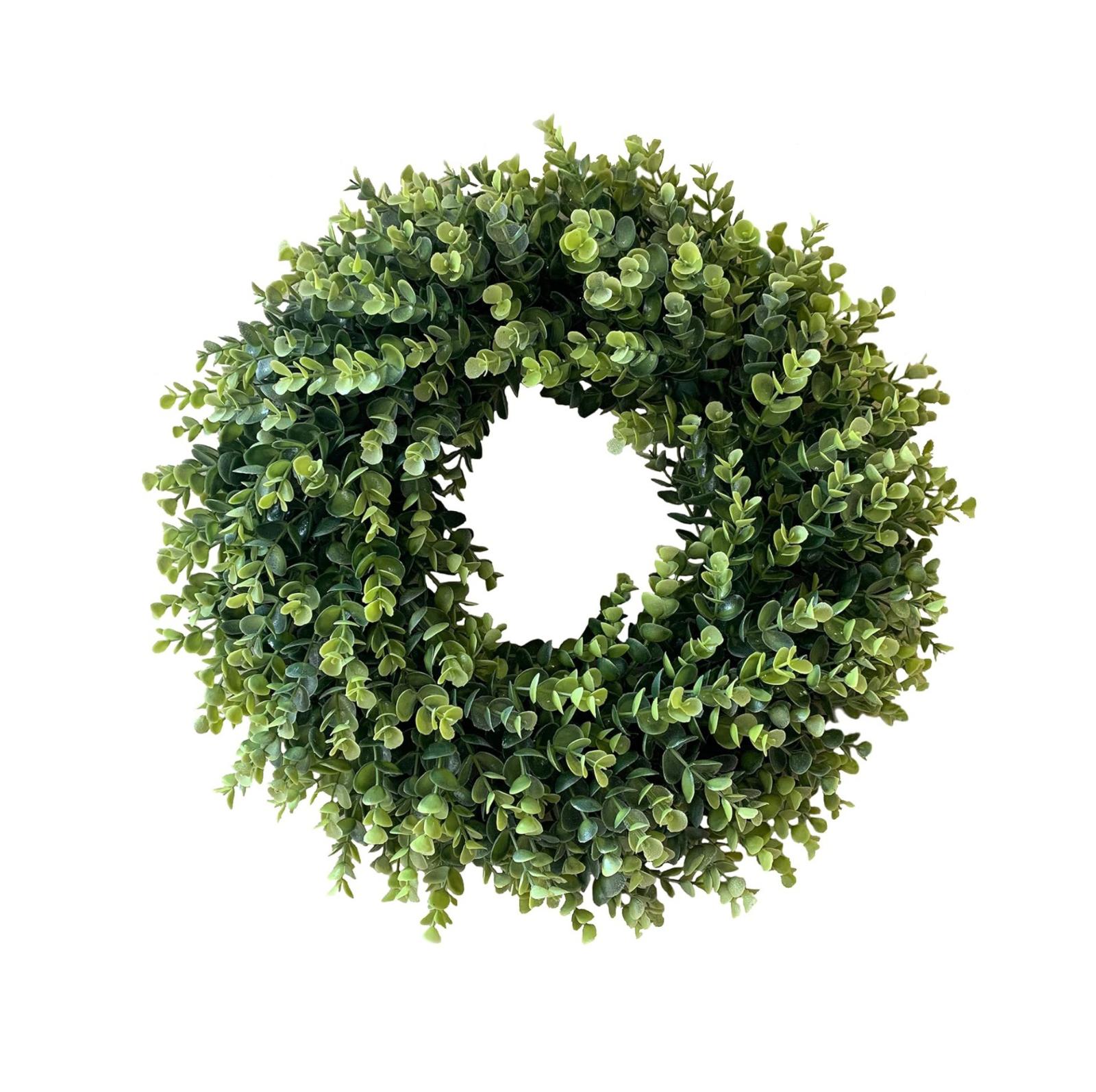 Wreath Simulation Leaf Wreath Hot Wreath Spring And Summer Door Hanging Decorative Ring One Size