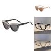 Vintage European American Punk Style Sunglasses Retro Fashion Street Snap Sunshade Shades Tea Color Lens