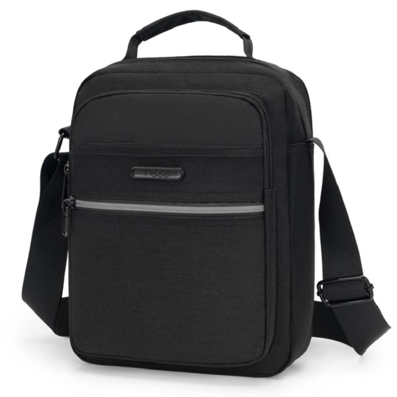 Hengyuanxiang Men s Multi-Compartment Crossbody Bag