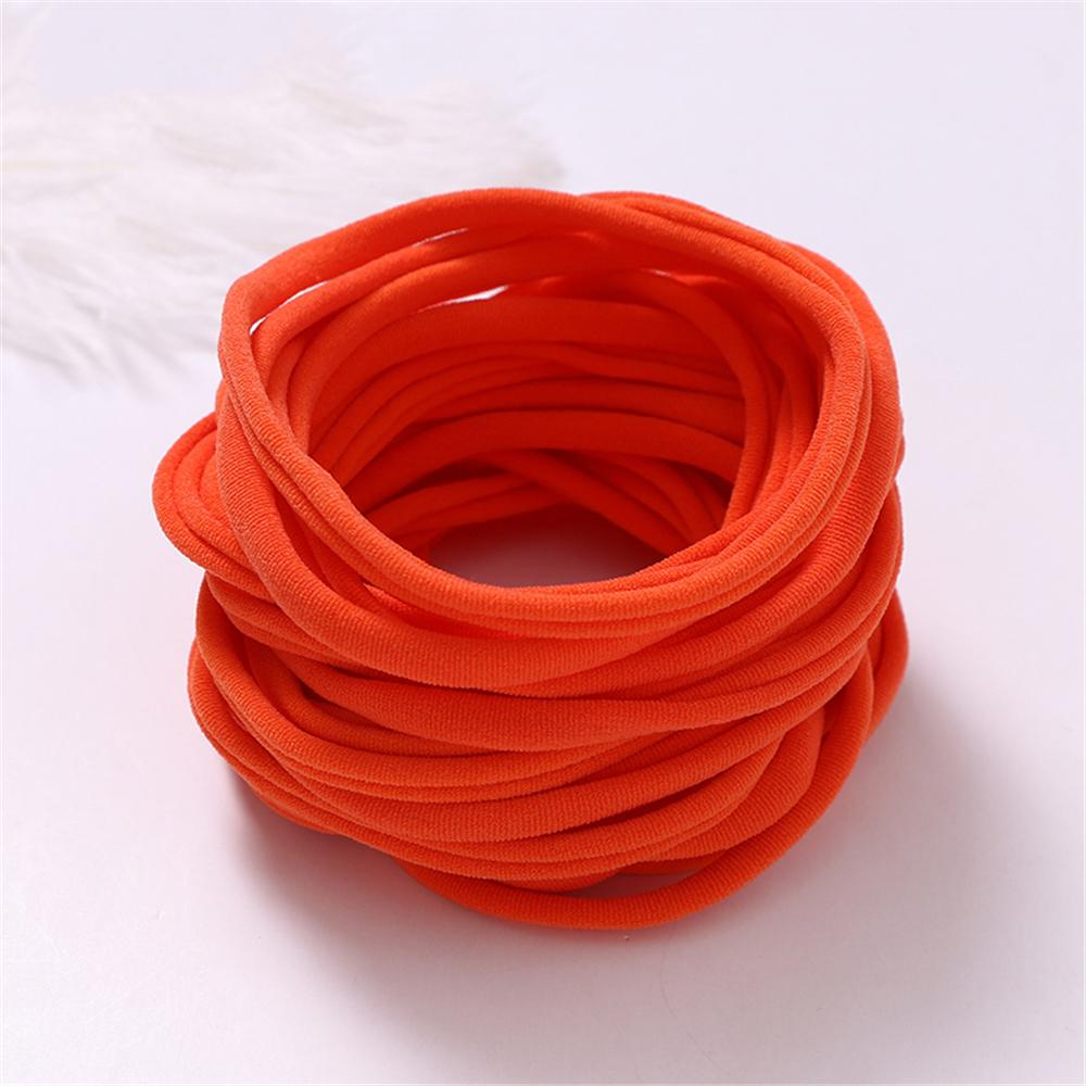 20 Stück/Los Baby Mädchen DIY Nylon Stirnbänder Weiches Spurloses Dehnbares Stirnband für Kinder Haarband Mädchen Elastische Haarschmuck