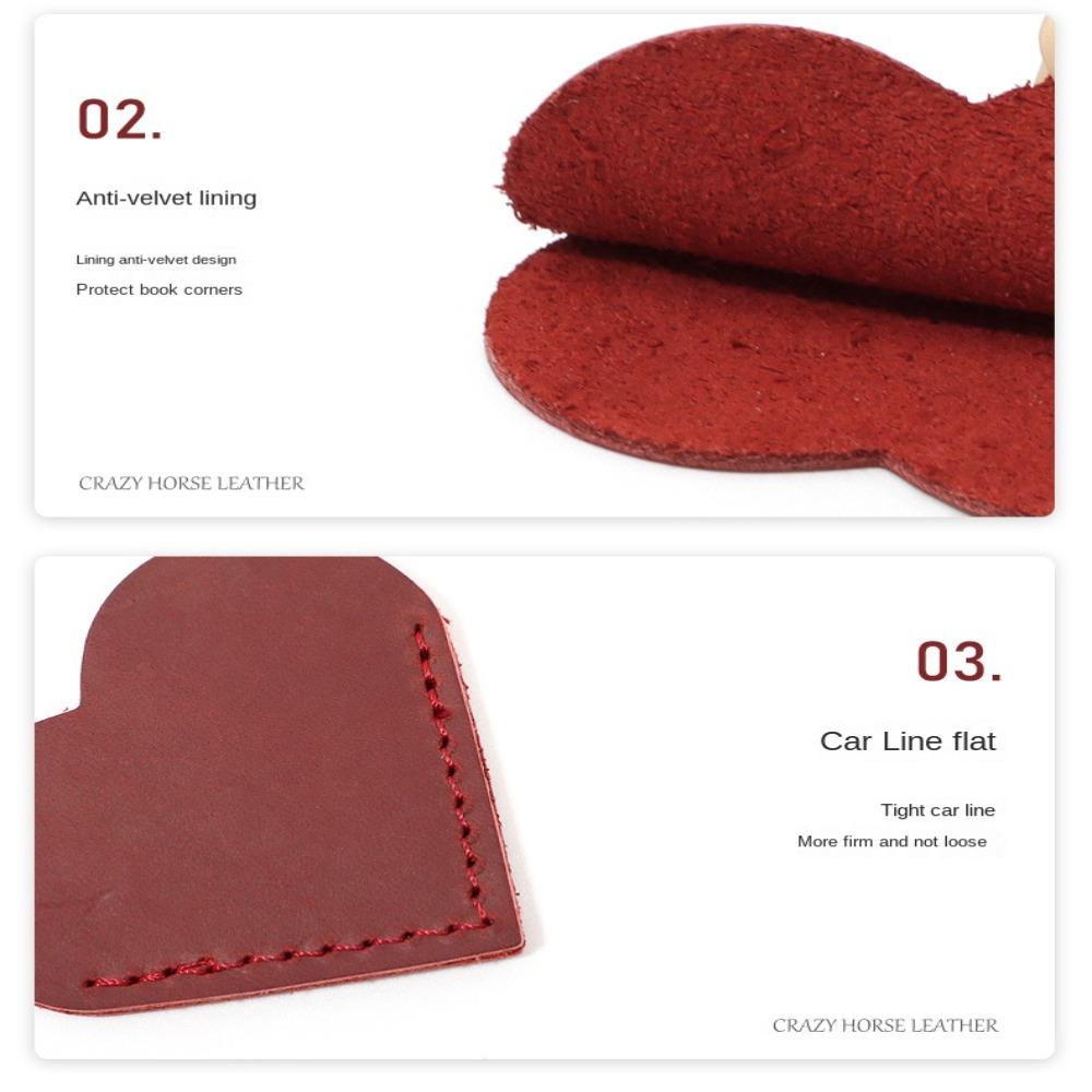 Heart-shaped Corner Page Marker Multicolor Book Page Marker Cute Reading Bookmarks Students