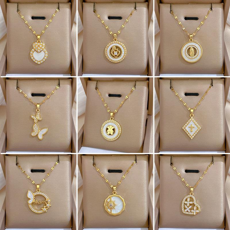 Planet Starry Sky Full Of Diamonds, Slightly Inlaid Design Temperament Shining Necklace Female, Simple Pendant