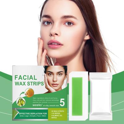 Facial Hair Removal Wax Paper Is Gentle, Clean And Leaves No Spots. It Is A Removable Lip Hair Removal Paper That Is Portable For Daily Use 1ml