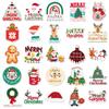 100 Christmas Cartoon Stickers for Journals & Decorations