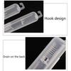 1pc Portable Toothbrush Cover Holder Outdoor Travel Hiking Camping Toothbrush Cap Case Protect Storage Transparent Box