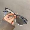 Neue photochrome Brille Anti-Blaulicht Computerbrille Unisex Farbverlauf Rahmen Anti-Augenbelastung Mode für Damen Herren