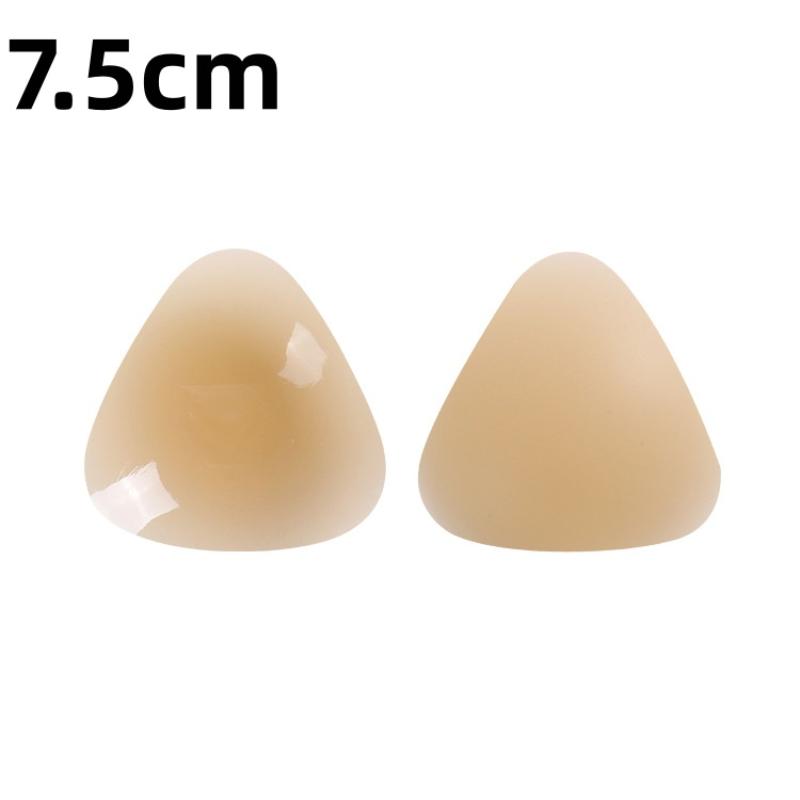 1Pair Chest Pads Bikini Set Push Up Padded Swimsuit Women Swimwear Silicone Breathable Bra Pad Nipple Cover