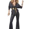 Disco Kostüm 60er 70er Hippie Party Outfit Polyester Für Halloween Cosplay