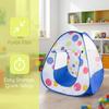 Portable Children's Play House Tent Toy Houses Foldable Toy Tents Red Polka-dot Tent  Kids Toys
