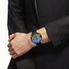 Diesel Quartz Watch Leather Strap Blue Dial Multifunctional Chronograph Calendar Polarized Men watches DZ4584