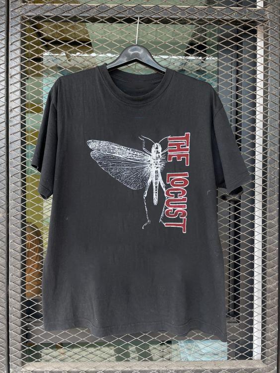 

Футболка Locust Band Fly Tour Полный размер S-5XL Унисекс XXXXL