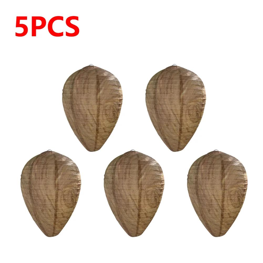 1-10PCS Wasp Repellent Cage Hornet Wasp Nest Repellent Hornets Wasp Nest Decoy Drive Beehive Lantern for Patio Outdoor Garden