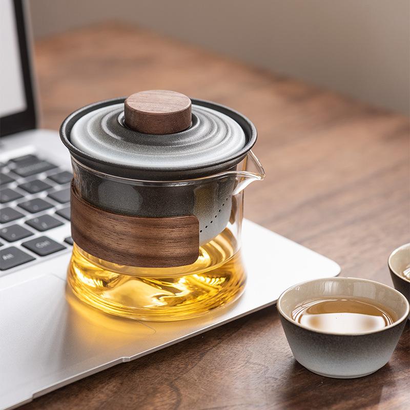 High-end Express Cup, One Pot, Three Cups, Portable Travel Tea Set, Portable Outdoor Enterprise, Company Business Gift