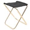 Aviation Aluminum Alloy Outdoor Portable Camping Mini Folding Stool Fishing Chairgolden