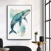 Safari Animals Watercolor Posters Colorful Children Prints Rainbow Animal Canvas Painting Wall Art Pictures Home Kids Room Decor