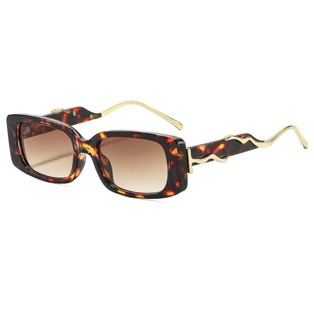 Hip Hop Square Frame Sunglasses For Men And Women Uv400 Outdoor Fashion
