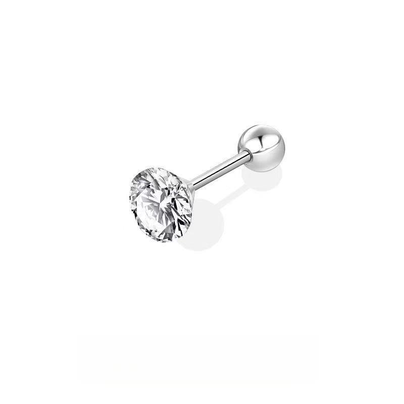 Women's High-End Plain Hoop Earrings: Light Luxury Ear Drops & Studs, Niche Design for Autumn/Winter.