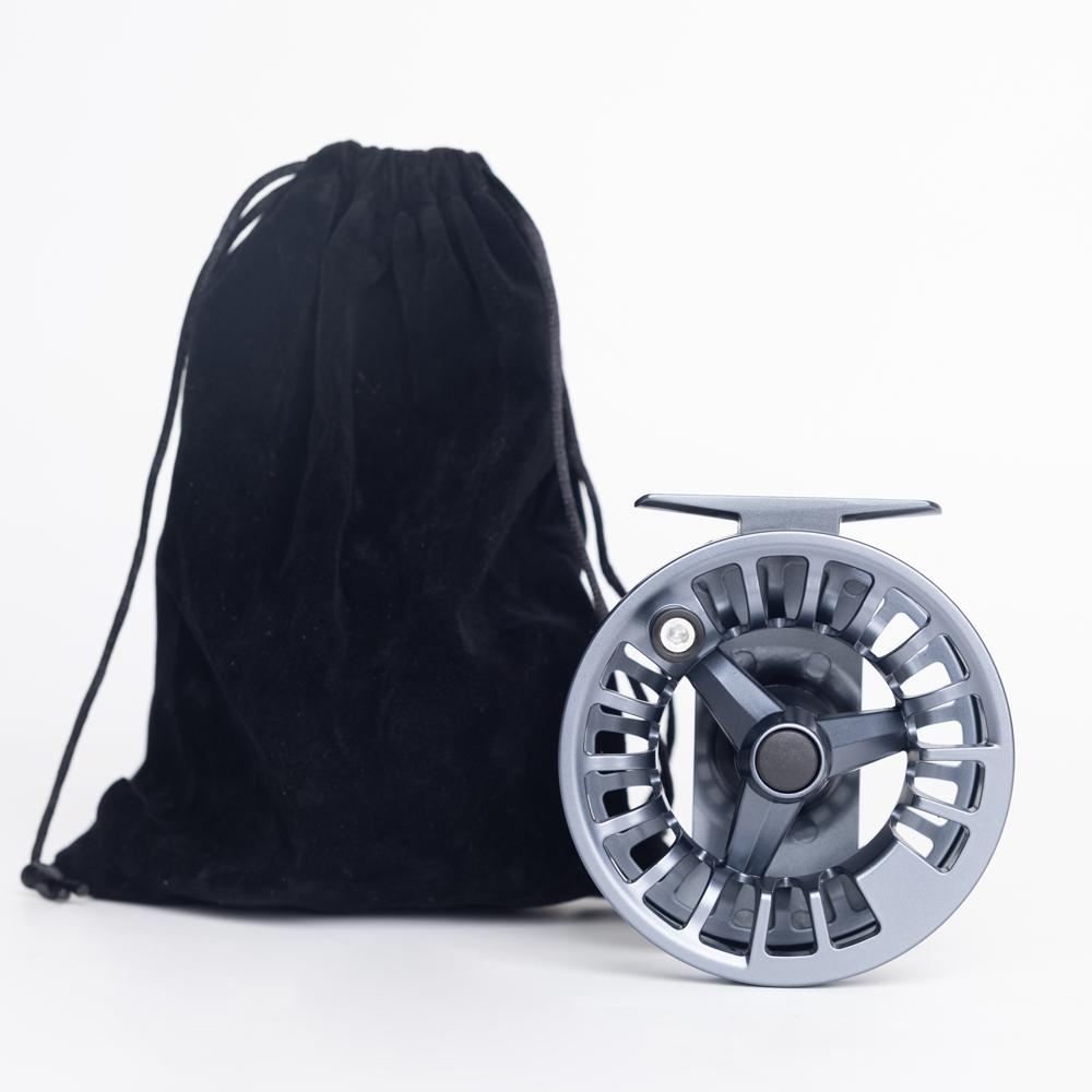 Raprance Fly Fishing Reel 5/6wt, 7/8wt ,Quick Push Button Switch, Durable  Fly Reel
