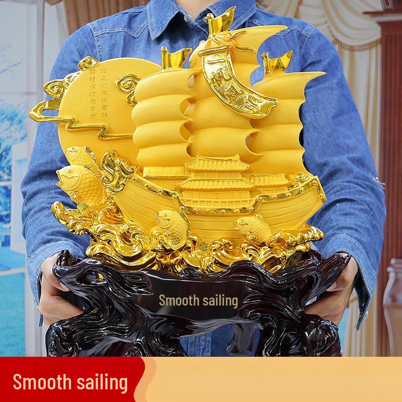 ZISIZ Smooth Sailing Ship Ornament