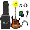 IRIN R-170 Electric Guitar 6 Strings 24 Frets Premium Maple Body Electric Guitar Guitarra with Bag Tuner Straps Accessories Set