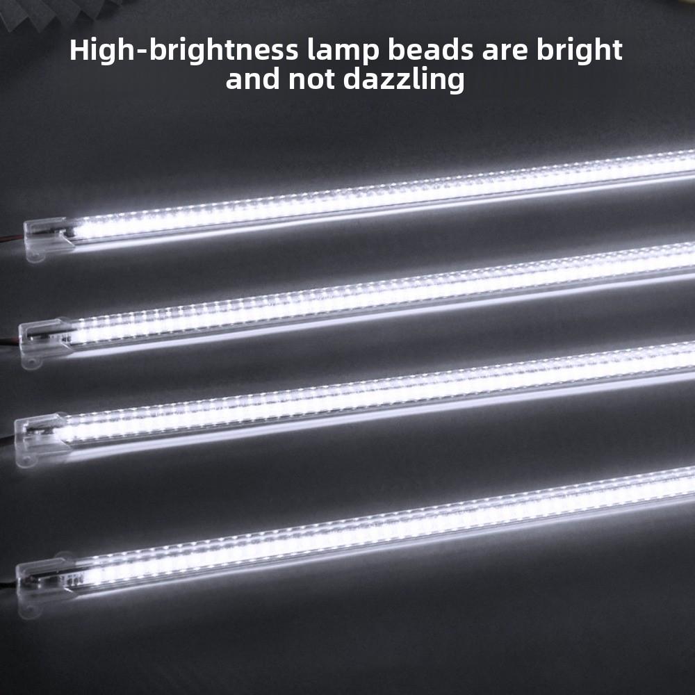 72 LEDs LED Tubes 30/40cm LED Strips Portable LED Rigid Light Strip