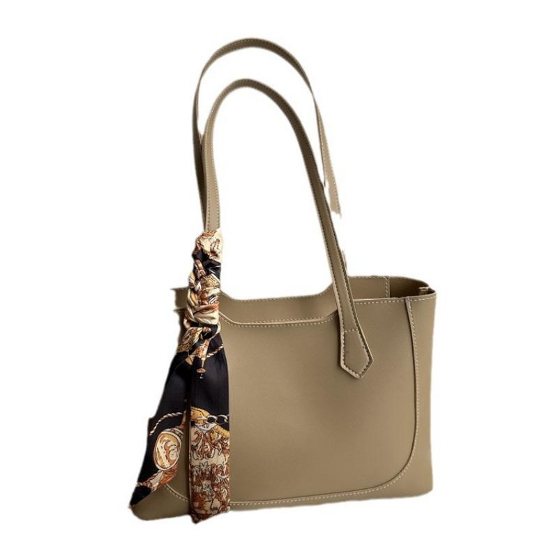 New Trendy Retro Commuter To Work Compartment Shoulder Bag High Sense Tote Bag College Student Class Bag Woman