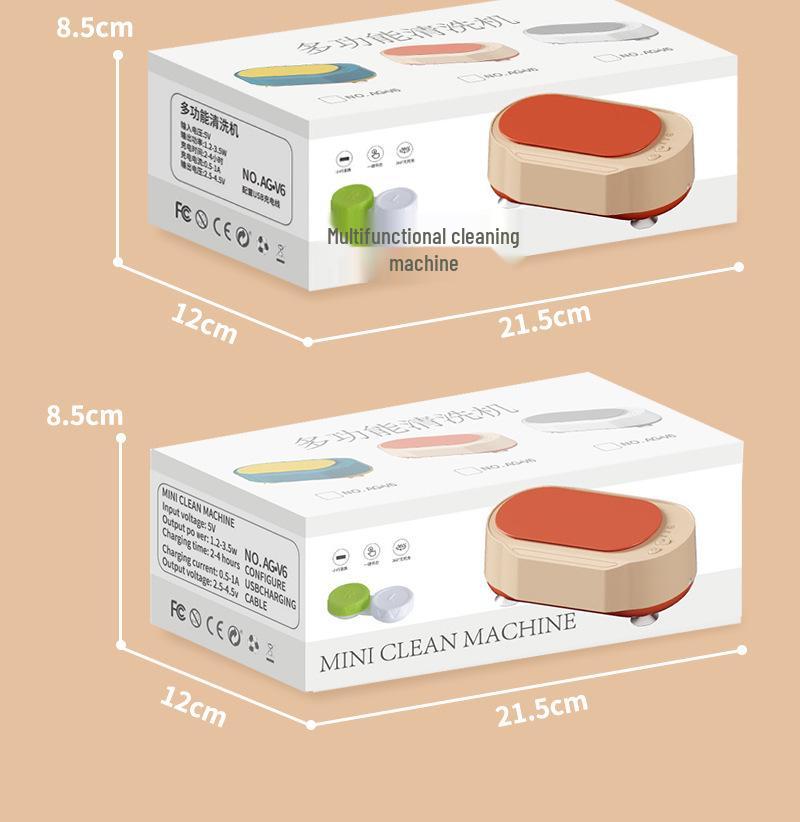 Automatic High-Frequency Eyeglass, Jewelry, Watch, and Braces Cleaning Machine