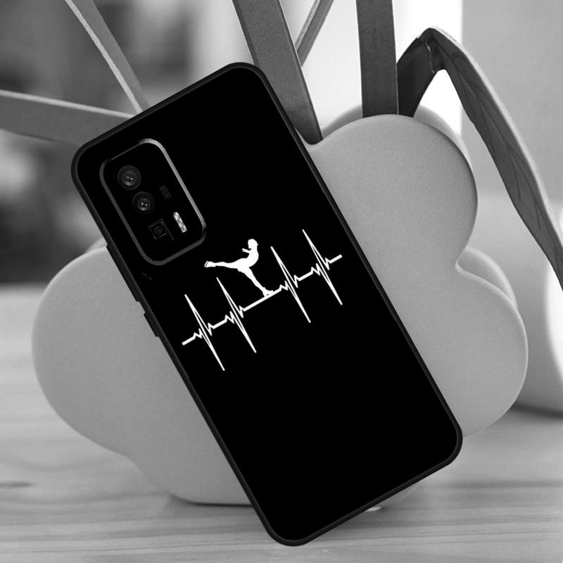 Figure Skating Ice Skating Case For POCO F6 Pro X6 X5 X3 F3 F5 M6 M5s Xiaomi 13T Pro 11T 12T 12 13 Lite 14 Ultra Cover