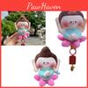 Buddha Cartoon Lotus Plush Keychain Pendant Car Bag Decoration Gift Collection