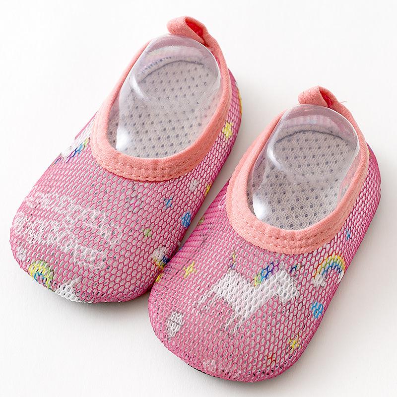 

Non-slip thin floor shoes summer baby baby floor socks children year old breathable class a girls soft bottom indoor xl is suitable for feet within 17.5cm