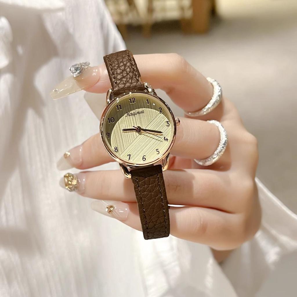Korean Small Fresh Watch Female Model Student Junior High School Girls Exam Special Style Niche Simple Quartz Watch