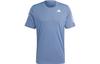 T Shirts Men's Blue Crew Neck Moderate Straight Fit IY3218