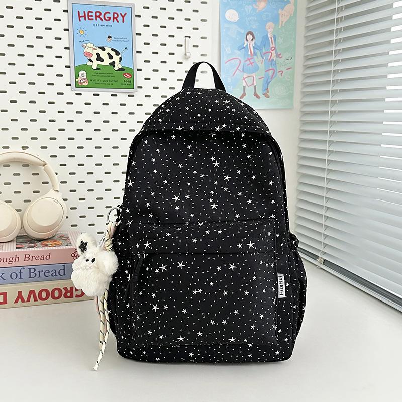 Schoolbag schoolbag female junior high school high school student star Korean version niche backpack Mori college student computer bag versatile
