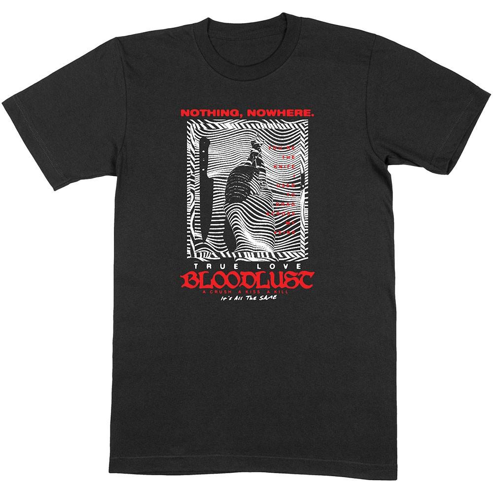 Men s nothing,nowhere. Digital Landscape T-shirt Medium Black S