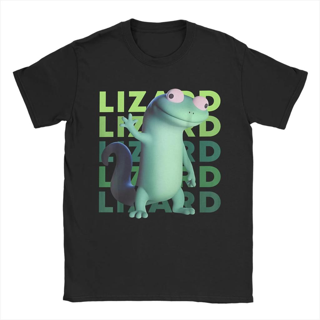 Lizard Lizard Lizard Elio Lizard Unisexs TShirt Unisex ONeck 100Cotton Short Sleeve Y2k Oversized Popular Fashion Funny Tee