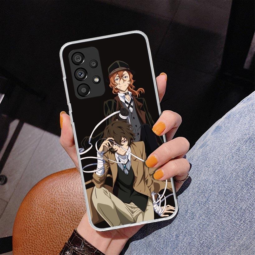 Bungo Stray Dogs Double Black Phone Case For Samsung Galaxy A17 A16 A15 A14 A13 A57 A56 A55 A54 A53 A37 A36 A35 A34 A33 A26 A25