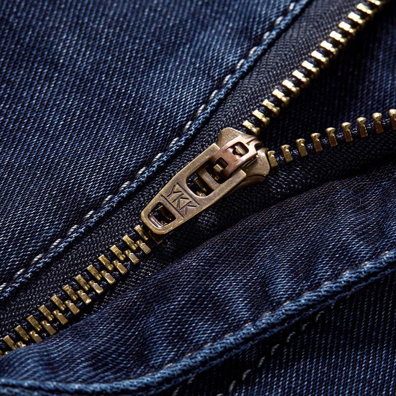 MONTAGUT Men's JG Blue Tencel Blend Straight Jeans