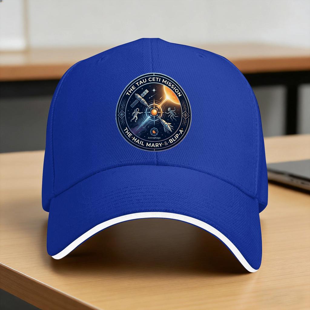 The Tau Ceti Mission Project Hail Mary Sun Baseball Cap Spring y2k Funny Trucker Hat For Couple Women Outdoor Gym Baseball Caps