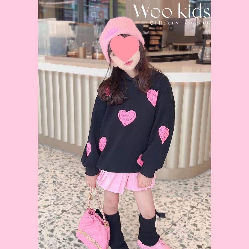 „Dreiteiliger Anzug aus Pullover und Faltenrock für Mädchen im Frühjahr/Herbst 2024, koreanischer Stil“