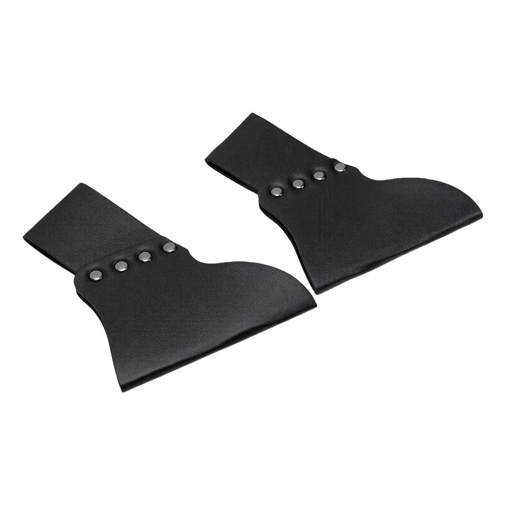 2 Pcs PU Leather Sword Sheath Medieval Sword Holster Adjustable Waist Hanger for Cosplay