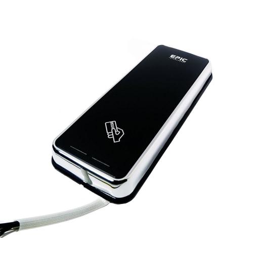 EPIC TOUCH HOOK 2 Smart Lock for Sliding Doors, PIN Code/MIFARE? Auto-Lock, 24-Hour Call Center, PIN Code Fraud Prevention, Pry Alarm, and Tamper Prot