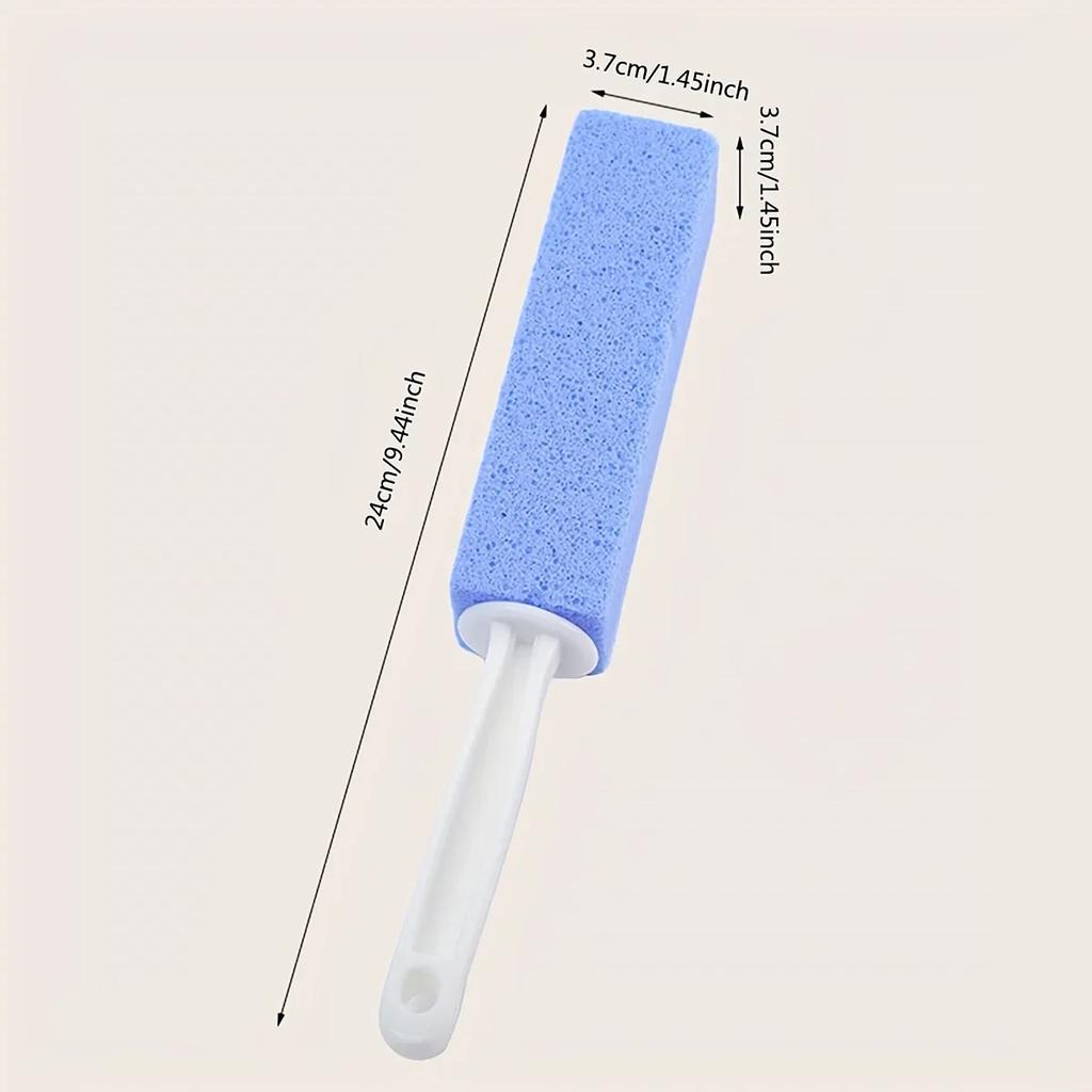 Float Stone Toilet Cleaning Brush, Toilet Seat Stains, Yellow Scale Brush, Bathroom Crevice Plastic Brush, Cleaning Rod