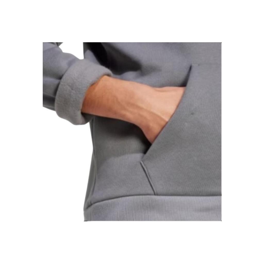 Adidas Casual Drawstring Hooded Light Sports Sweatshirt Men Sweatshirts Gray IY1518